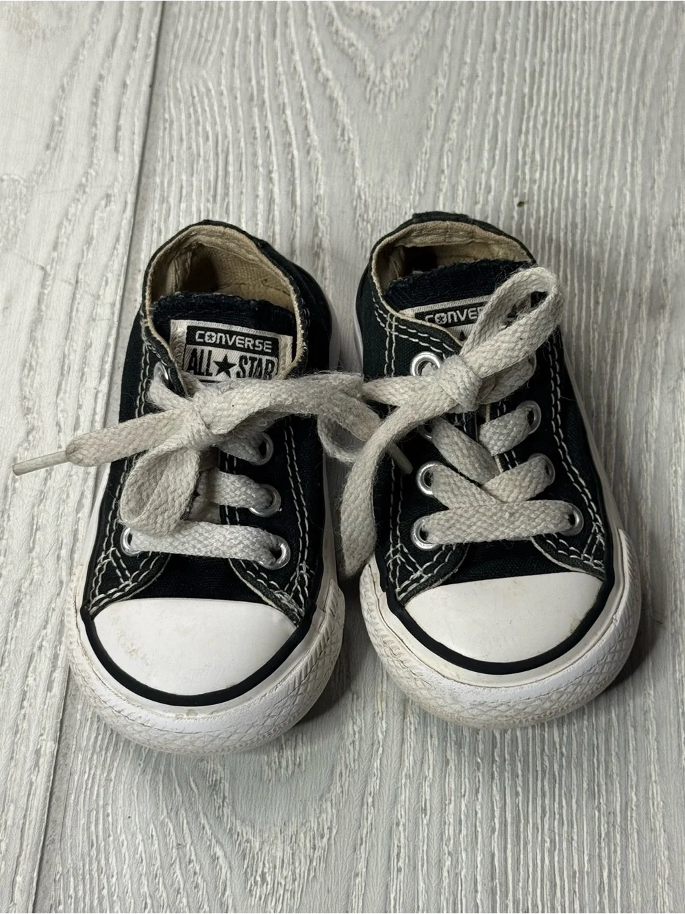 Toddler Converse Chuck Taylor All Star low-top sneakers in black